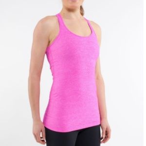 lululemon cool racerback tank in Paris Pink
